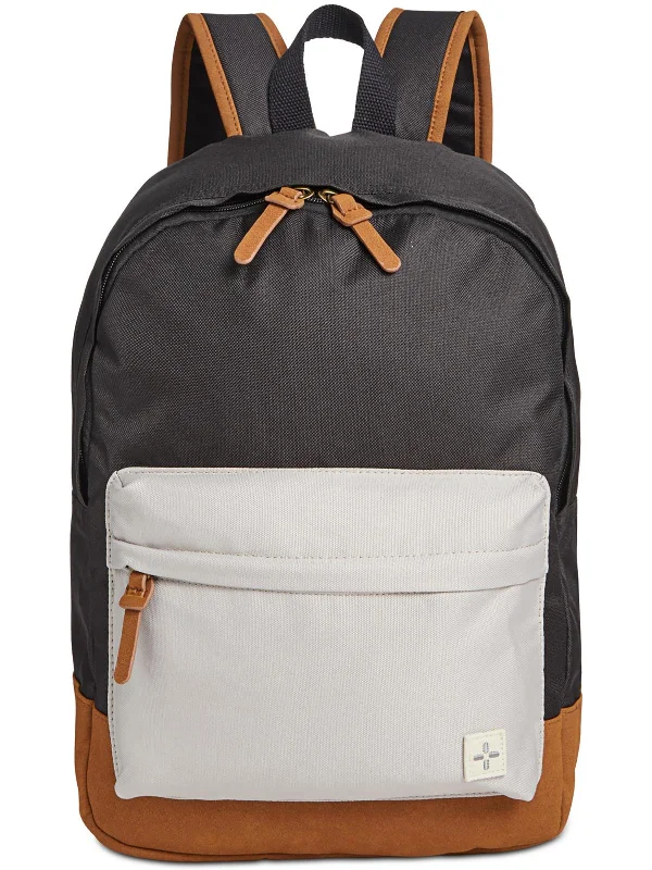 Riley Mens Canvas Colorblocked Backpack