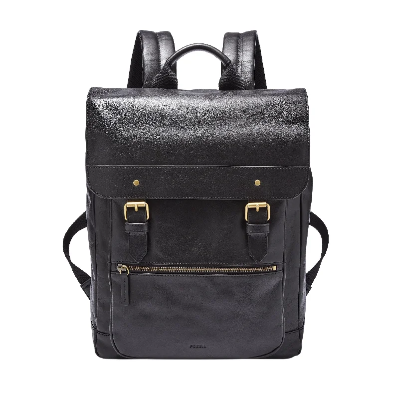 Fossil Men's Miles Leather Backpack