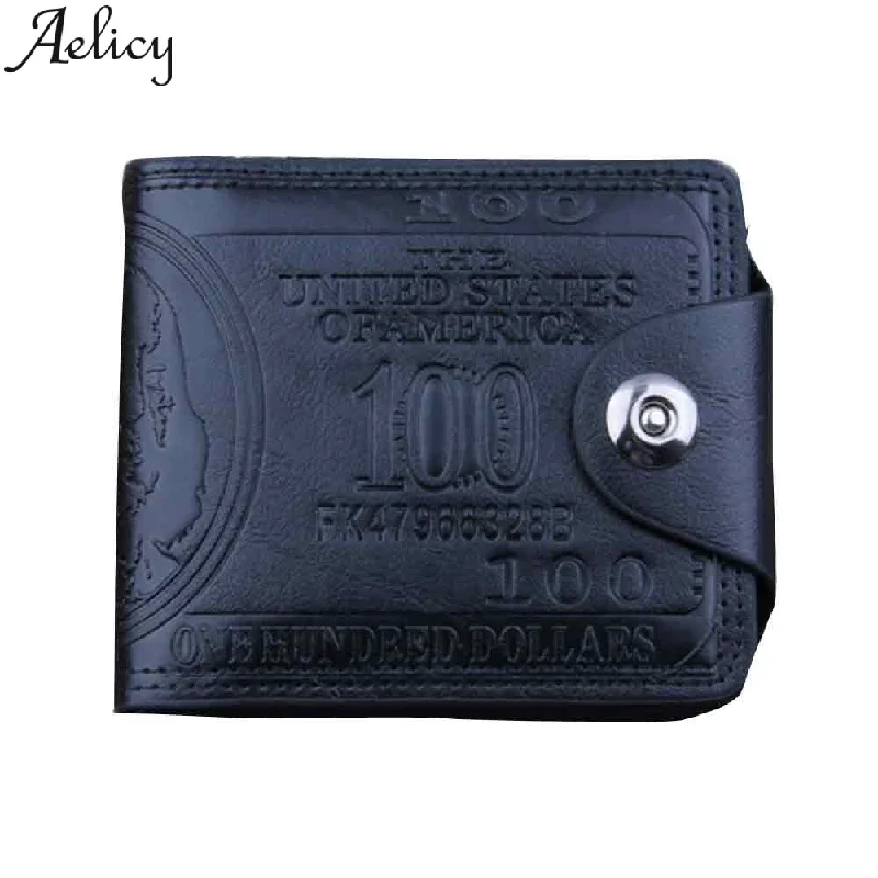 Bill Leather Short Wallet Bifold Card