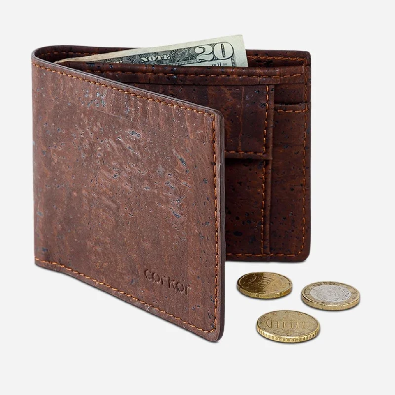 Cork Wallet With Coin Pocket