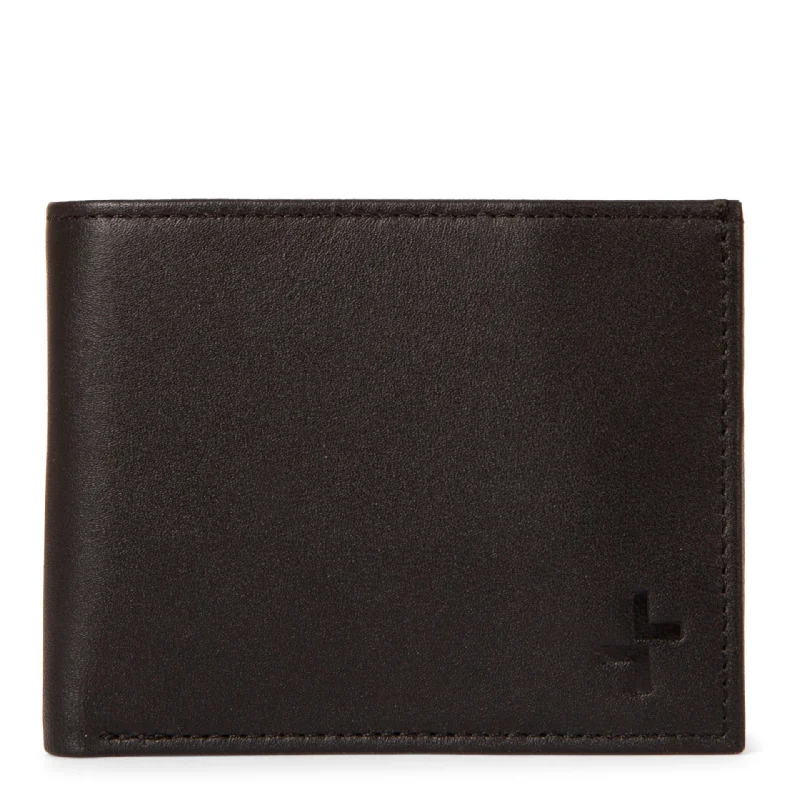 Leather luggage handles for a comfortable and stylish gripBasics Bi-fold Wallet