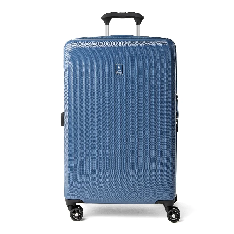 Luggage straps with buckle closures to secure overstuffed bagsMaxlite Air Medium Check In Expandable Hardside Spinner