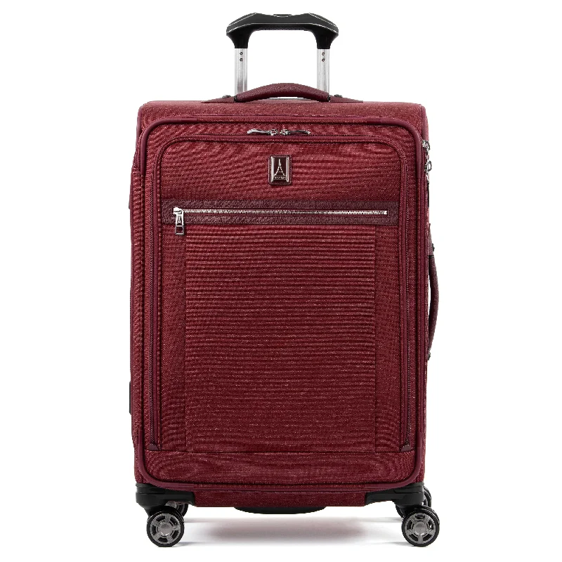 Luggage trolley organizers to hold small items like keys and phonesPlatinum Elite 25" Spinner Medium Luggage