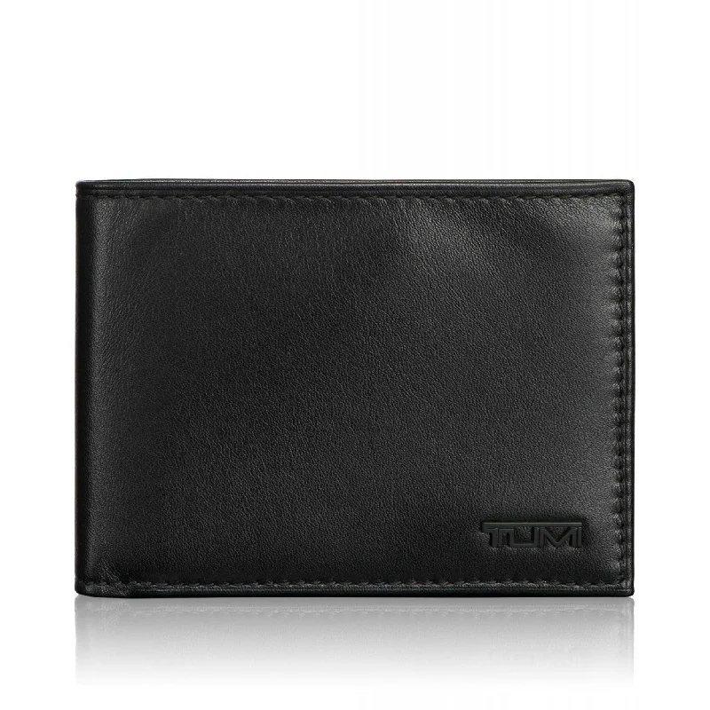 Travel document holders with multiple slots for passports and ticketsTUMI Delta RFID Double Billfold