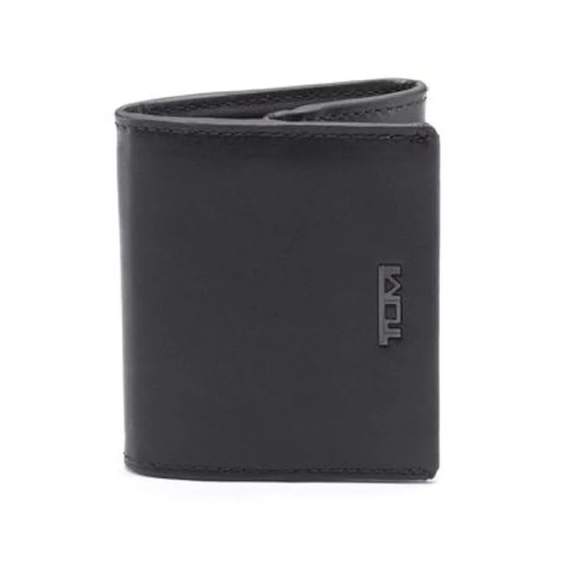 Anti - theft RFID blocking travel wallet for safe money and card storageTUMI Nassau SLG Square Coin Case