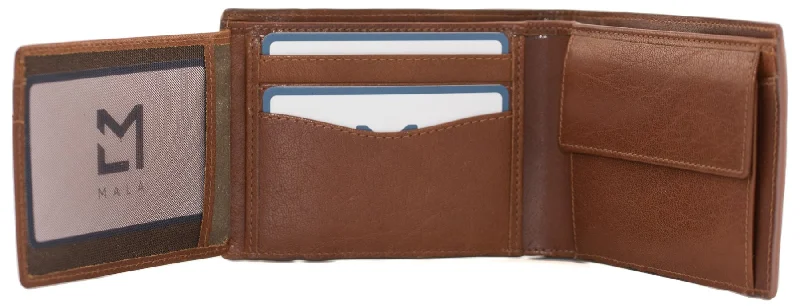 Custom money clips for corporate giftsMala Leather Bloomsbury Collection Leather Wallet RFID Blocking 1047_17