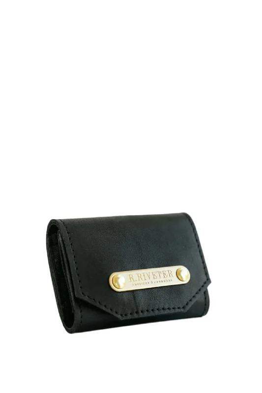 Money clips for holding large amounts of cash1973 Mini Wallet | Signature Black Leather