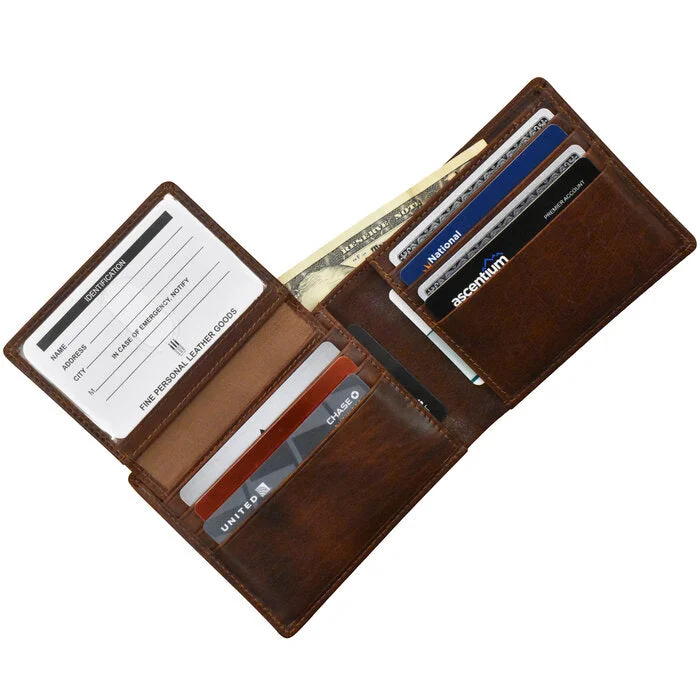 Eco-friendly money clips made from sustainable materialsBillfold Wallet with Flipper