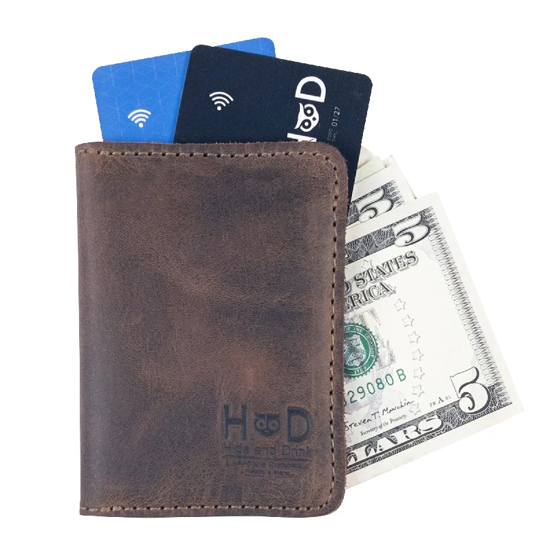 Stainless steel money clips for durabilityBifold Wallet