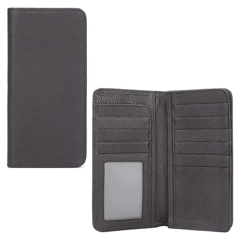 How to clean and maintain metal money clipsBlack Leather Minimalist Wallet - Men's & Women's Long Bifold Wallet NZ