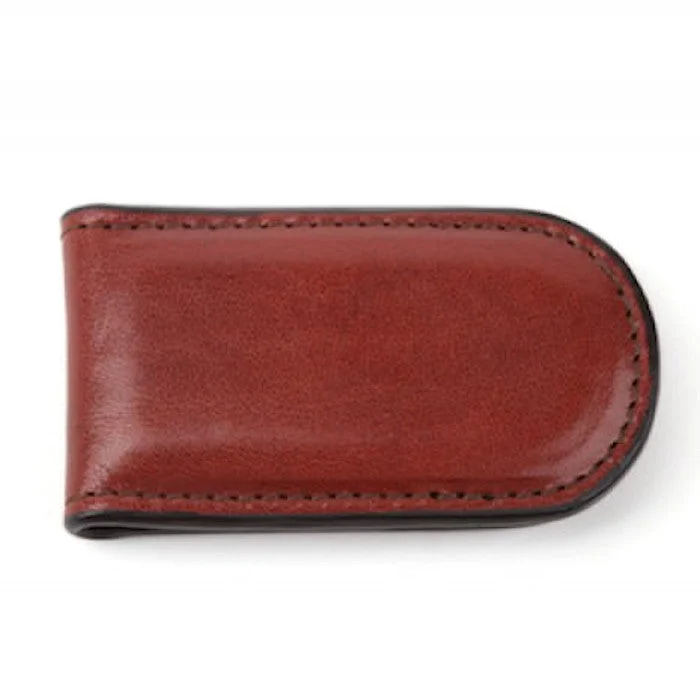 Slim money clips for minimalist walletsOld Leather Money Clip