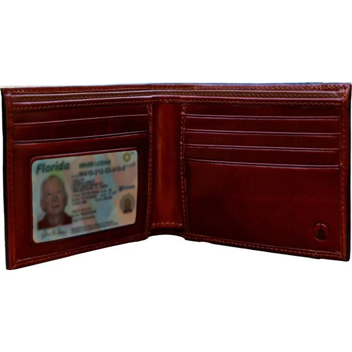 Luxury leather money clips with card slotsSierra ID Billfold