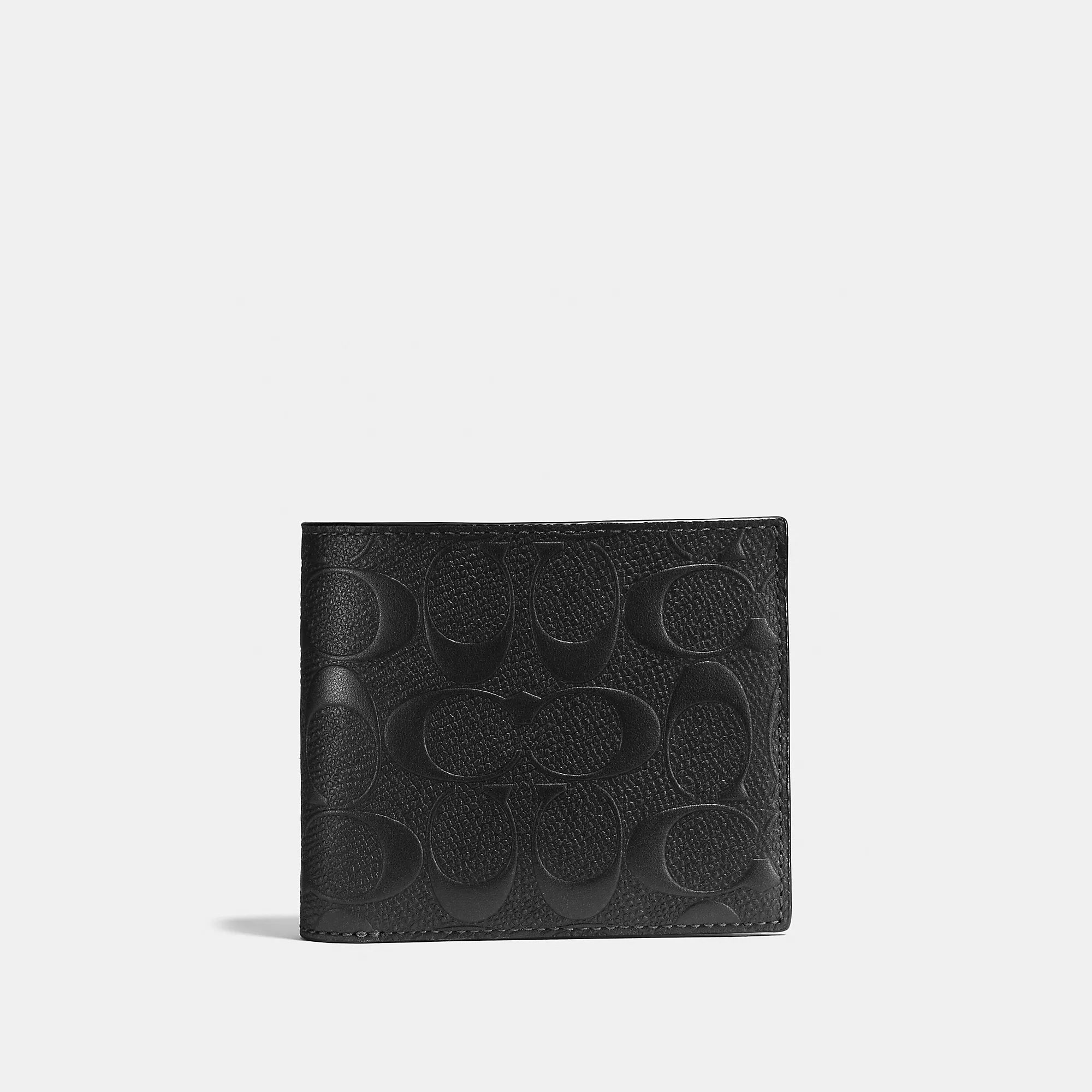 Money clips for women with sleek designsCoach Outlet 3 In 1 Wallet In Signature Leather