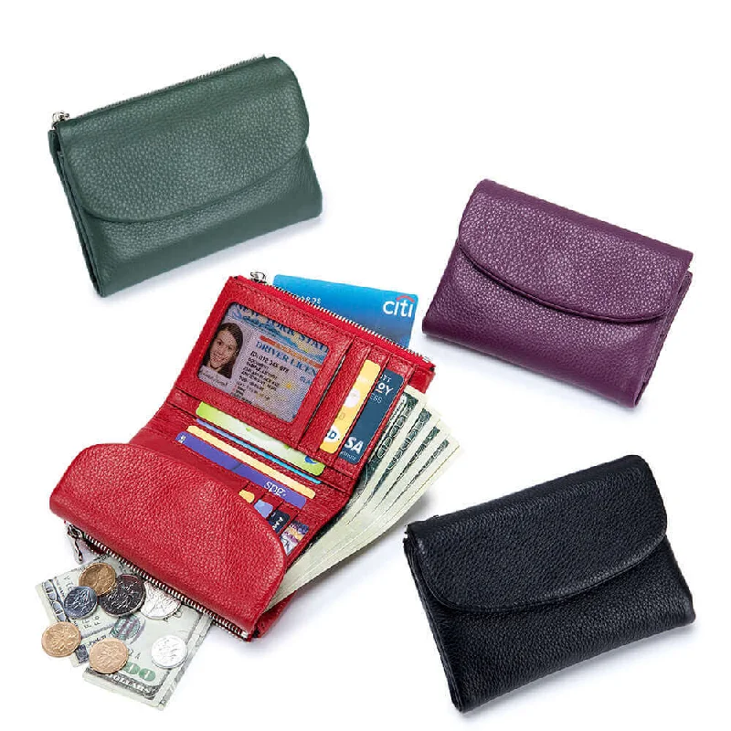 Money clips with RFID protectionPremium Soft Leather Envelope Wallet