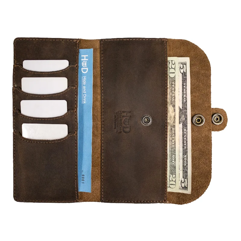 Vintage-style money clips for collectorsFolio Wallet With Pouch