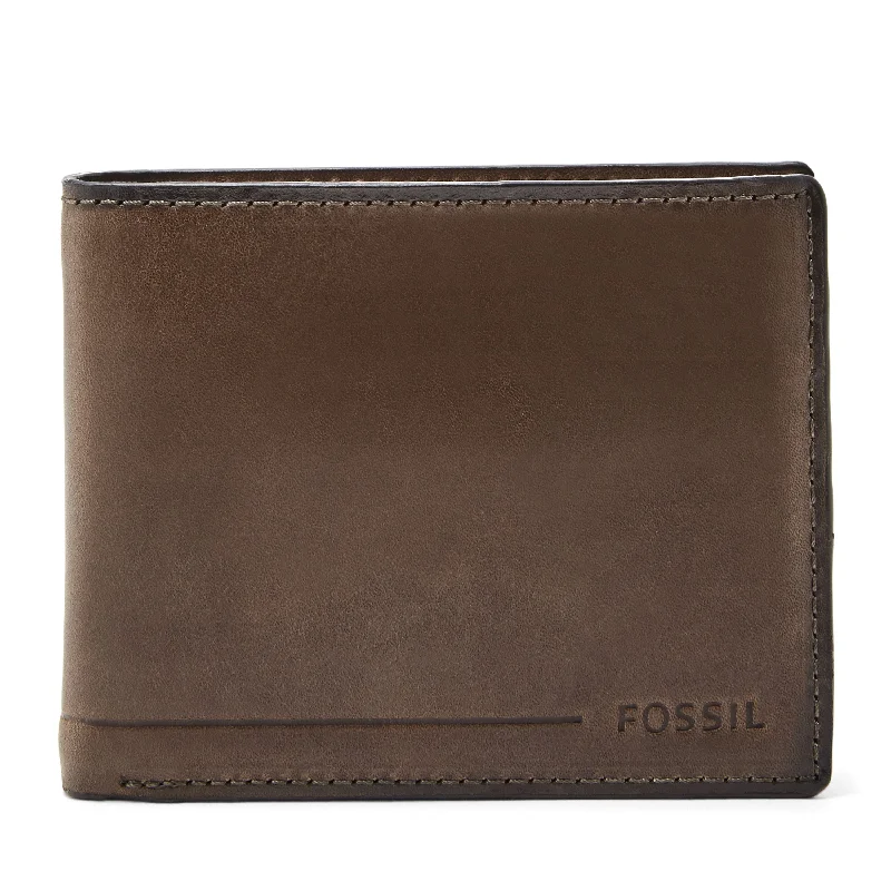 Money clips with built-in bottle openersFossil Men's Allen Leather RFID Passport Case