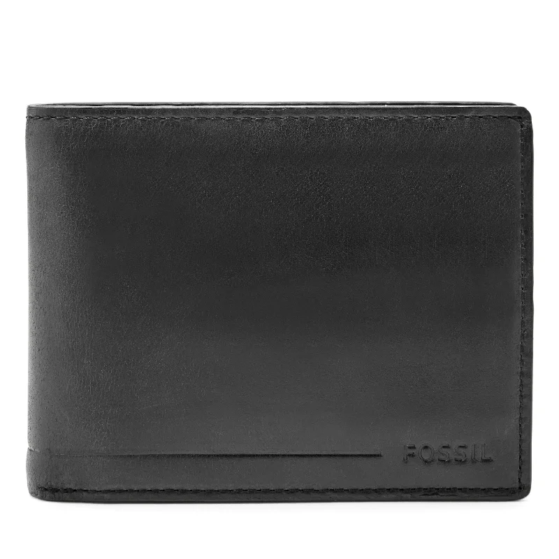 Lightweight money clips for travelFossil Men's Allen Leather RFID Traveler