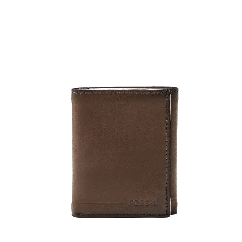 Lightweight money clips for travelFossil Men's Allen Leather Trifold