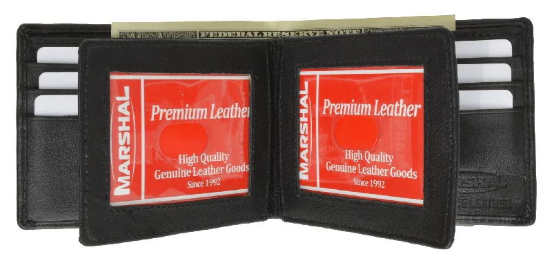 Money clips vs traditional walletsMen's premium Leather Quality Wallet 92 1852