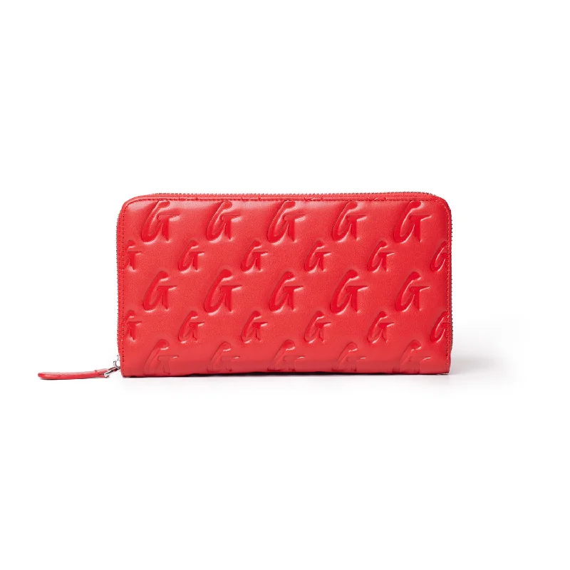 Money clips vs traditional walletsMONOGRAM JUMBO WALLET RED