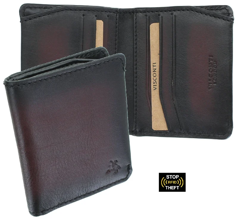 Best money clips for cash and cardsVisconti Montpellier Collection North Leather Wallet RFID - Tap and Go MT88