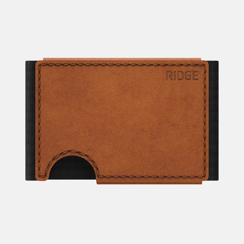 Money clips with magnetic closureRidge Biflex - Tobacco Brown Leather