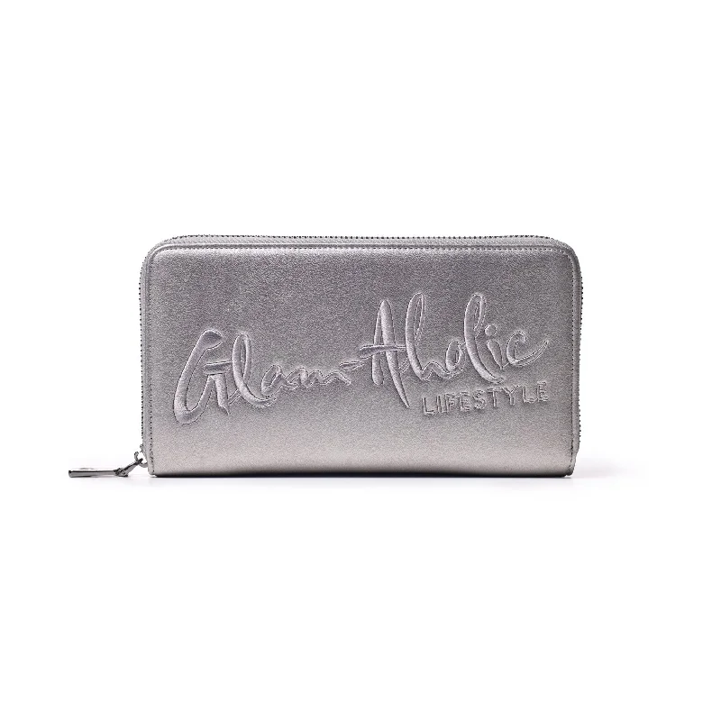 Lightweight money clips for travelSIGNATURE LOGO JUMBO WALLET PLATINUM