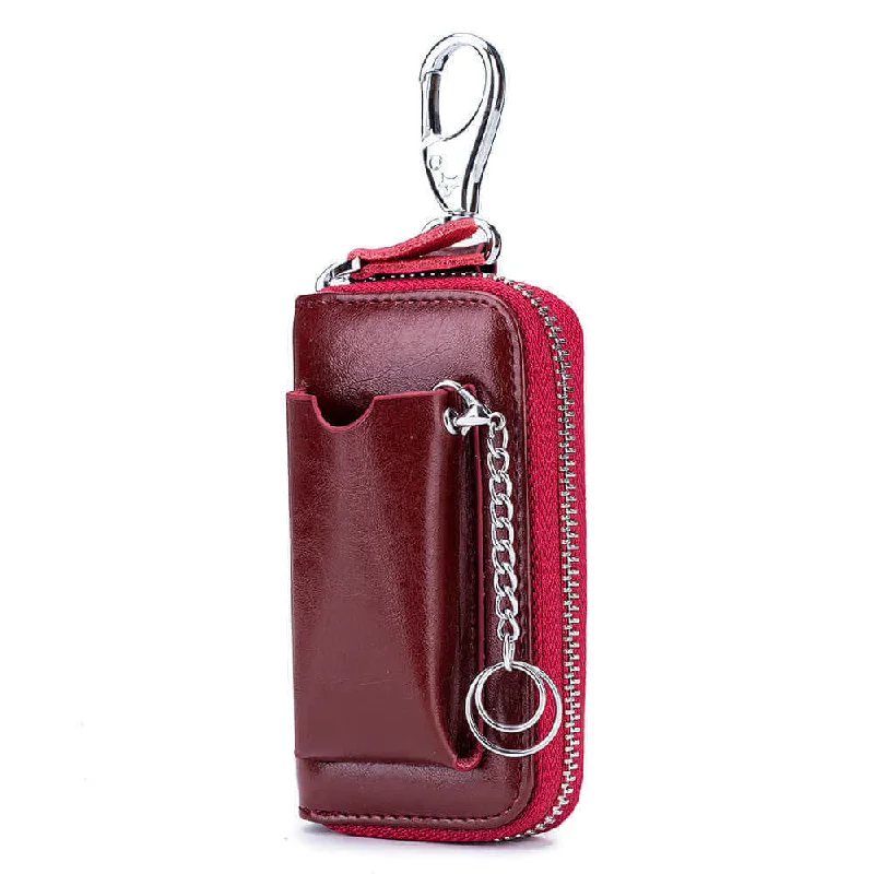 Money clips vs traditional walletsVersatile Leather Key Case