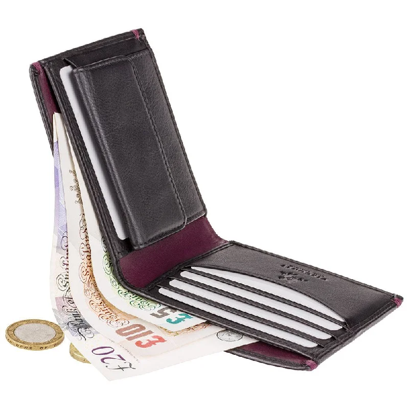 How to clean and maintain metal money clipsVisconti Montreux AP62 black burgandy - Cash & Coin Wallet