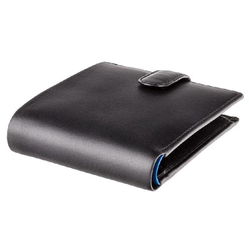 Money clips with RFID protectionVisconti Parma PM100 Vincent Black'n'Blue Soft Leather Wallet