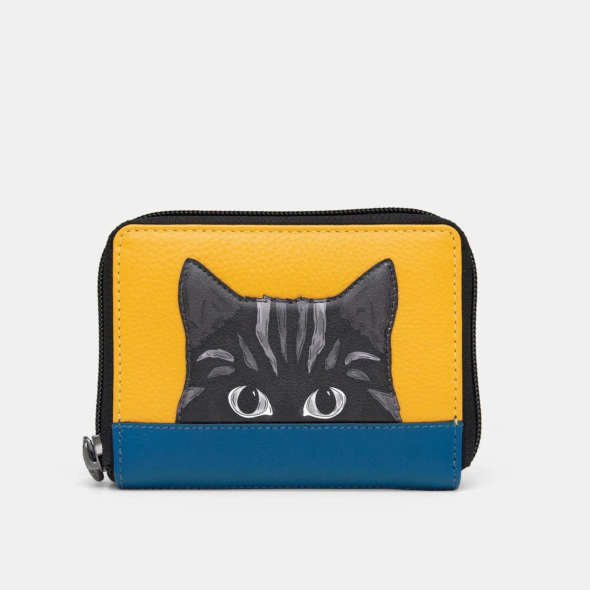 Top-rated money clips for everyday useYoshi Y1256 Colour Block Cat Zip Around Purse