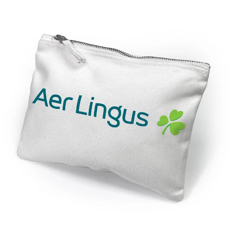 Monogrammed Leather Passport Covers & Wallets as Personalized GiftsAer Lingus Logo Pouch