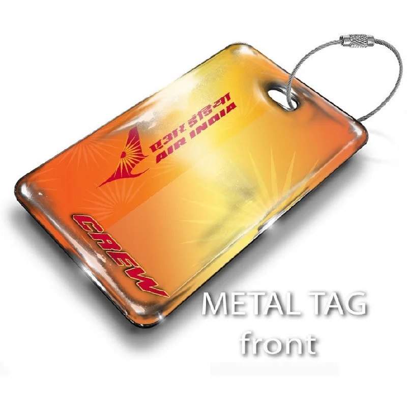 Foldable Passport Covers & Wallets Made of Flexible PVC for Easy StorageAir India Logo Portrait