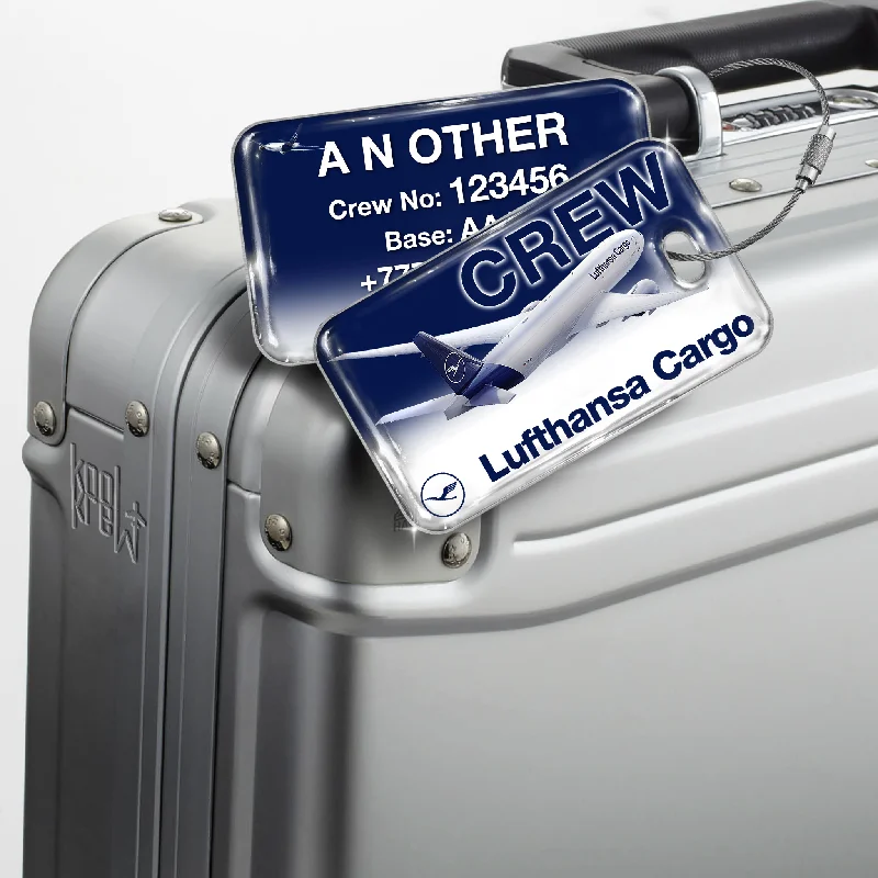 Leather Passport Covers & Wallets with Handmade Stitching for Luxury TravelersLufthansa Cargo B777F