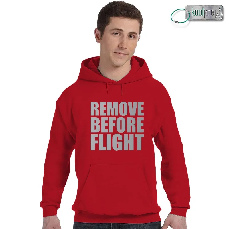 Colorful Floral-Printed Passport Covers & Wallets for Fashionable WomenRemove Before Flight Hoodie