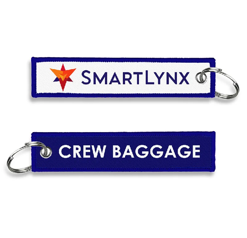 RFID-Blocking Passport Covers & Wallets in Sleek Black for Business TripsSmartLynx Airlines-Crew Baggage Keyring