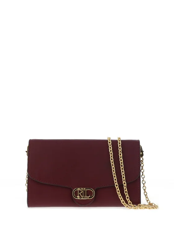 Ralph Lauren Adair Crossbody Bag, Vintage Burgundy