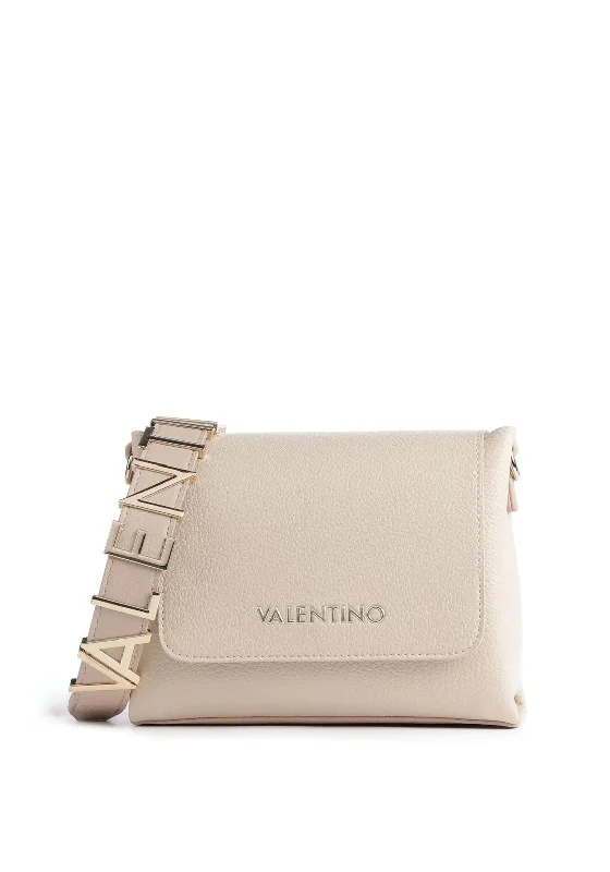 Valentino Alexia Small Crossbody Bag, Ecru