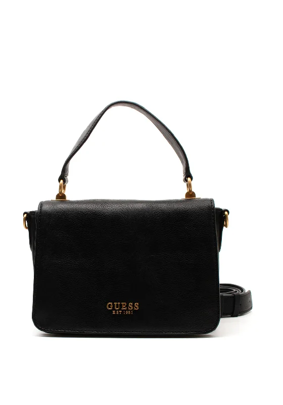 Guess Arja Top Handle Crossbody Bag, Black