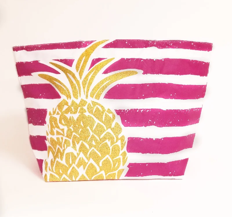 Beach Bag Pineapple Stripe