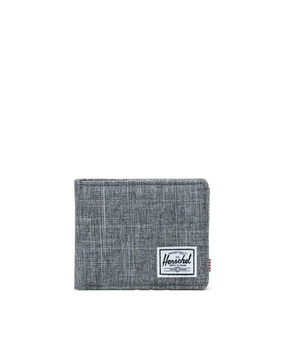 Leatherette wallet with a quilted pattern and a magnetic snap for sophisticationHerschel Roy Wallet