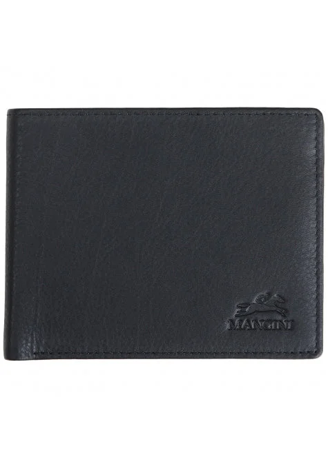 Mancini Leather Men's RFID Secure Wallet with Coin Pocket