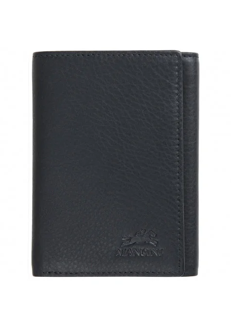 Plus-size wallet with an extra-large capacity for all essentialsMancini Leather Men's RFID Secure Trifold Wing Wallet