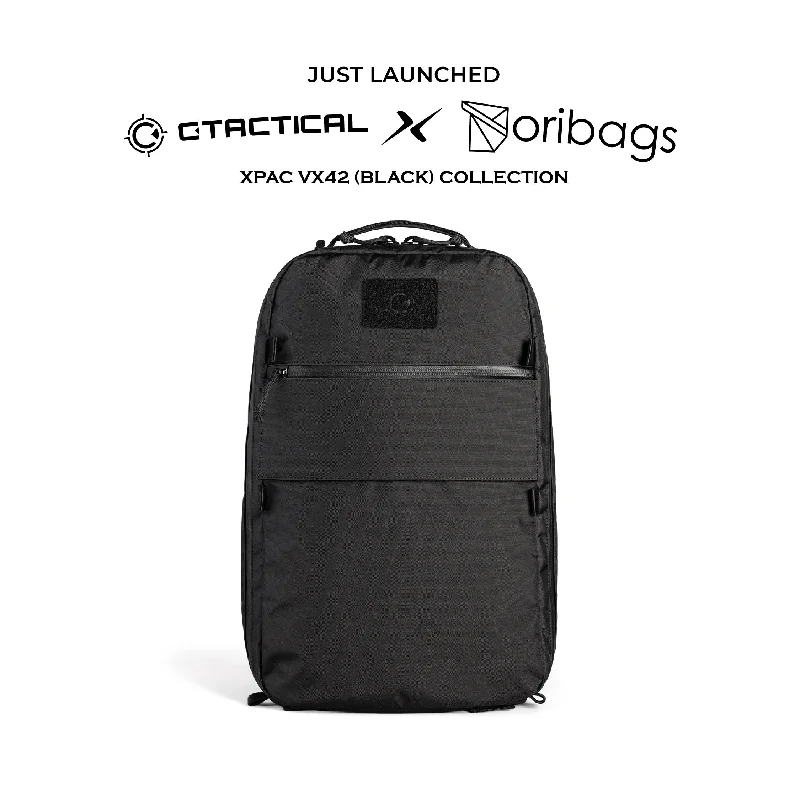 Travel bag with a retractable garment rack for easy unpackingCtactical X Oribags CT21 V3.0 The Silencer - XPAC VX42