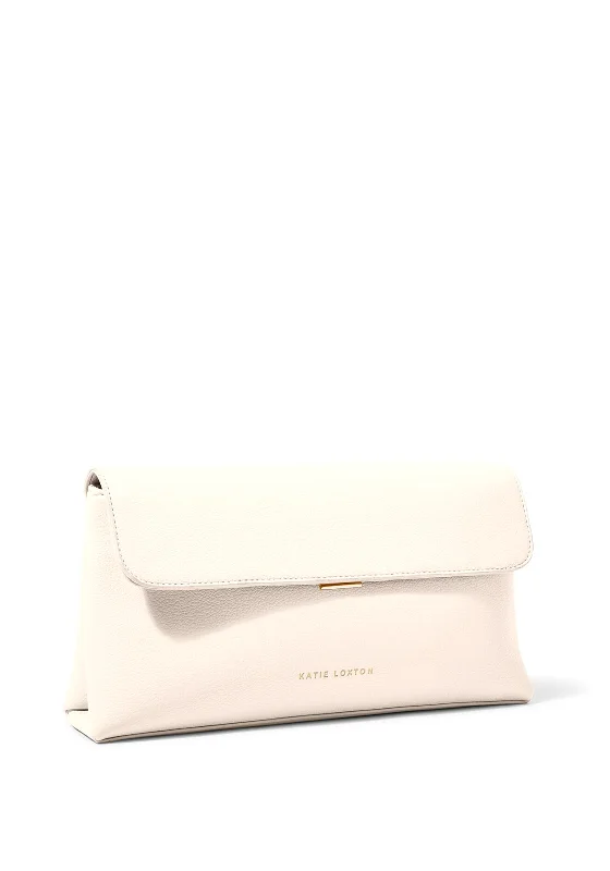 Katie Loxton Demi Clutch Bag, Eggshell