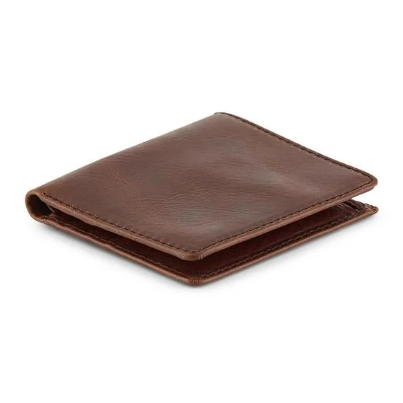 Silk wallet with a delicate floral print and a snap closure for eleganceOsgoode Marley Leather Men's ID Bi-fold Wallet