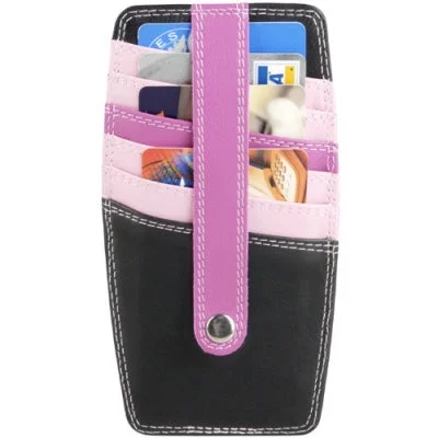 Derek Alexander Leather Ladies' Wallet 2-Sided Credit Card Holder