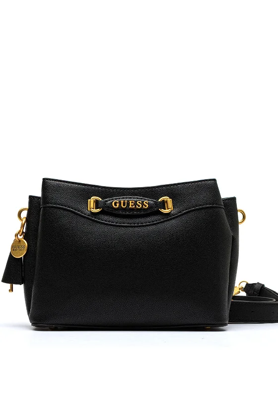 Guess Emera Girlfriend Mini Crossbody Bag, Black