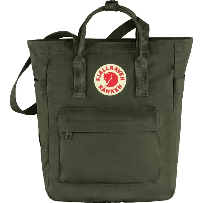 Lightweight nylon duffel travel bag with multiple exterior pockets for quick accessFjallraven Kånken Totepack