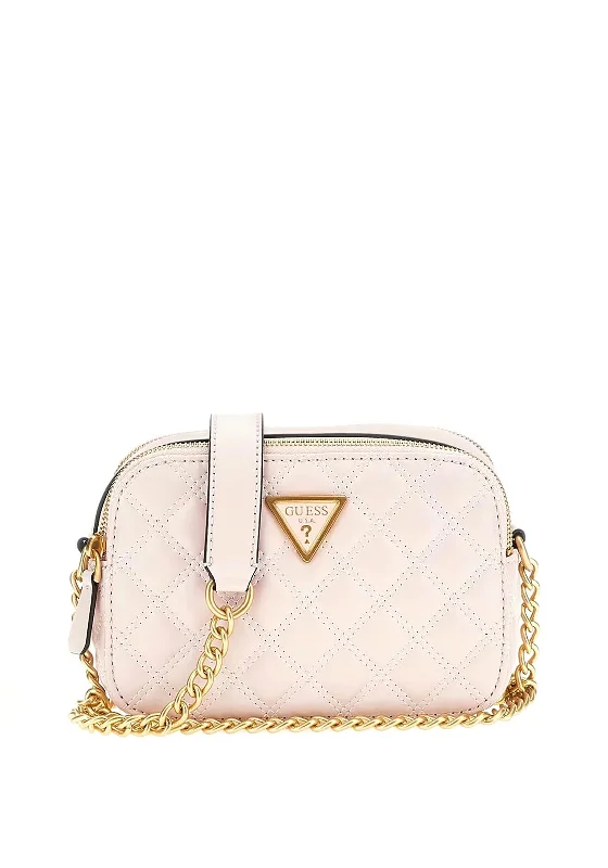 Guess Giully Camera Crossbody Bag, Light Rose